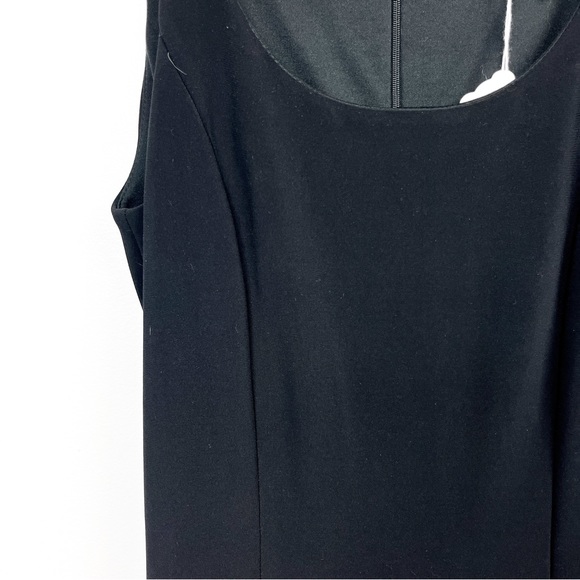 Joseph Ribkoff Little Black Dress with Ruffled Bottom Skirt - Picture 6 of 11